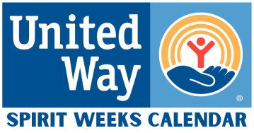 United Way Spirit Weeks Calendar